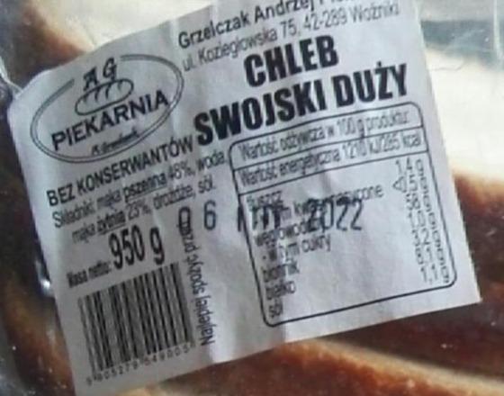 Zdjęcia - Chleb swojski duży Grzelczak