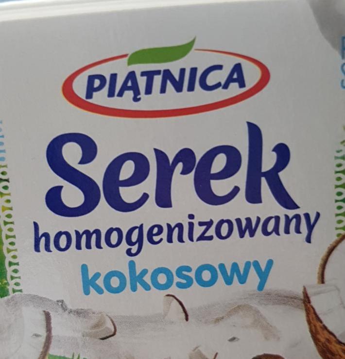 Zdjęcia - Serek homogenizowany kokosowy Piątnica