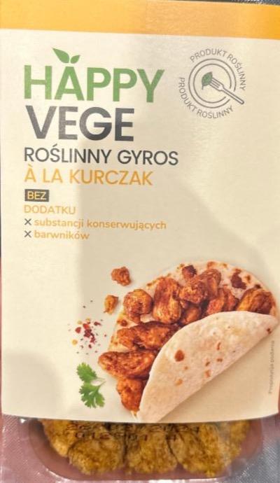 Zdjęcia - Roślinny gyros à la kurczak Happy Vege