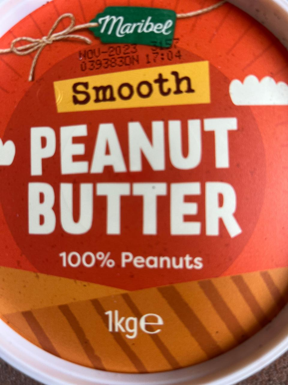 Zdjęcia - Peanut Butter Smooth 100% Peanuts Maribel