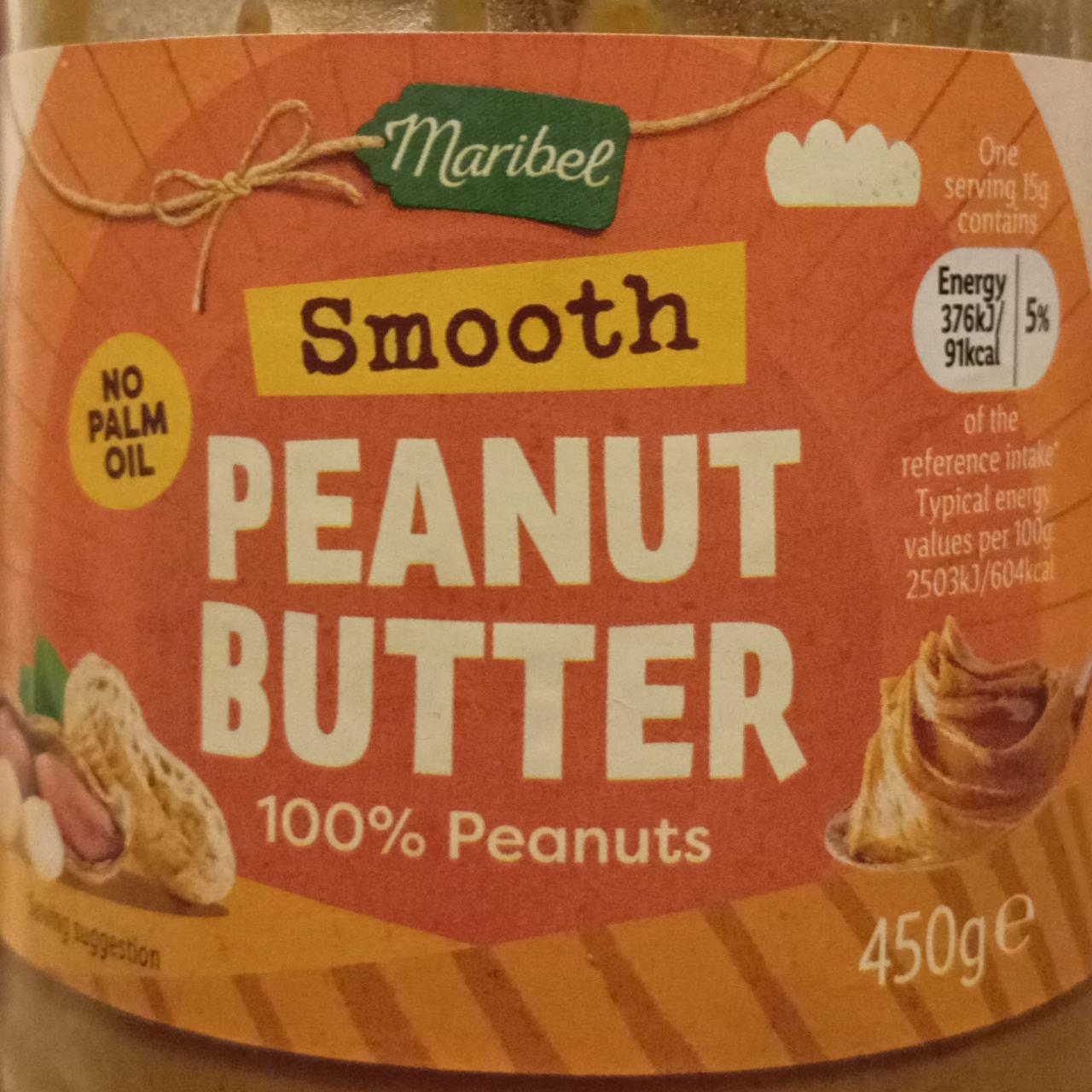 Zdjęcia - Peanut Butter Smooth 100% Peanuts Maribel