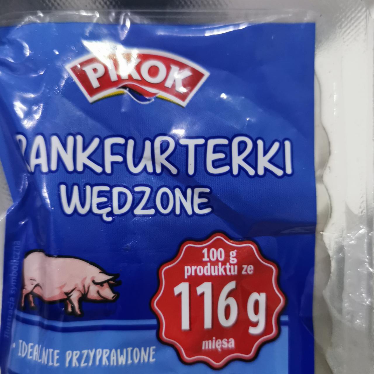 Zdjęcia - Frankfurterki wędzone Pikok