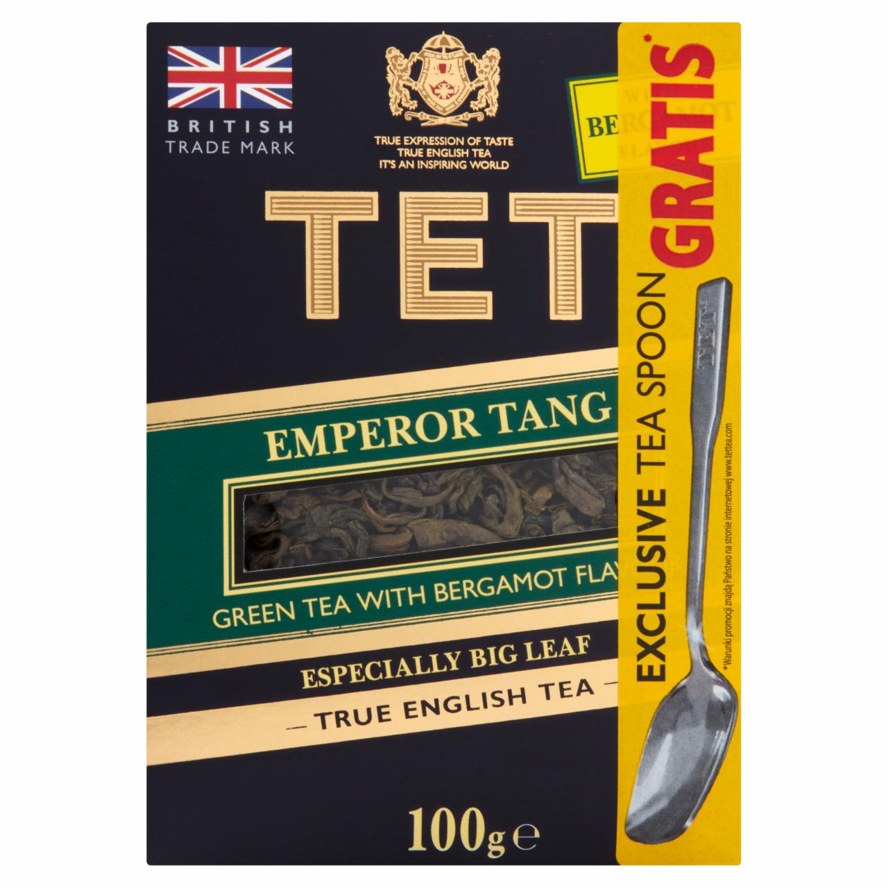 Zdjęcia - TET Emperor Tang Herbata zielona liściasta 100 g