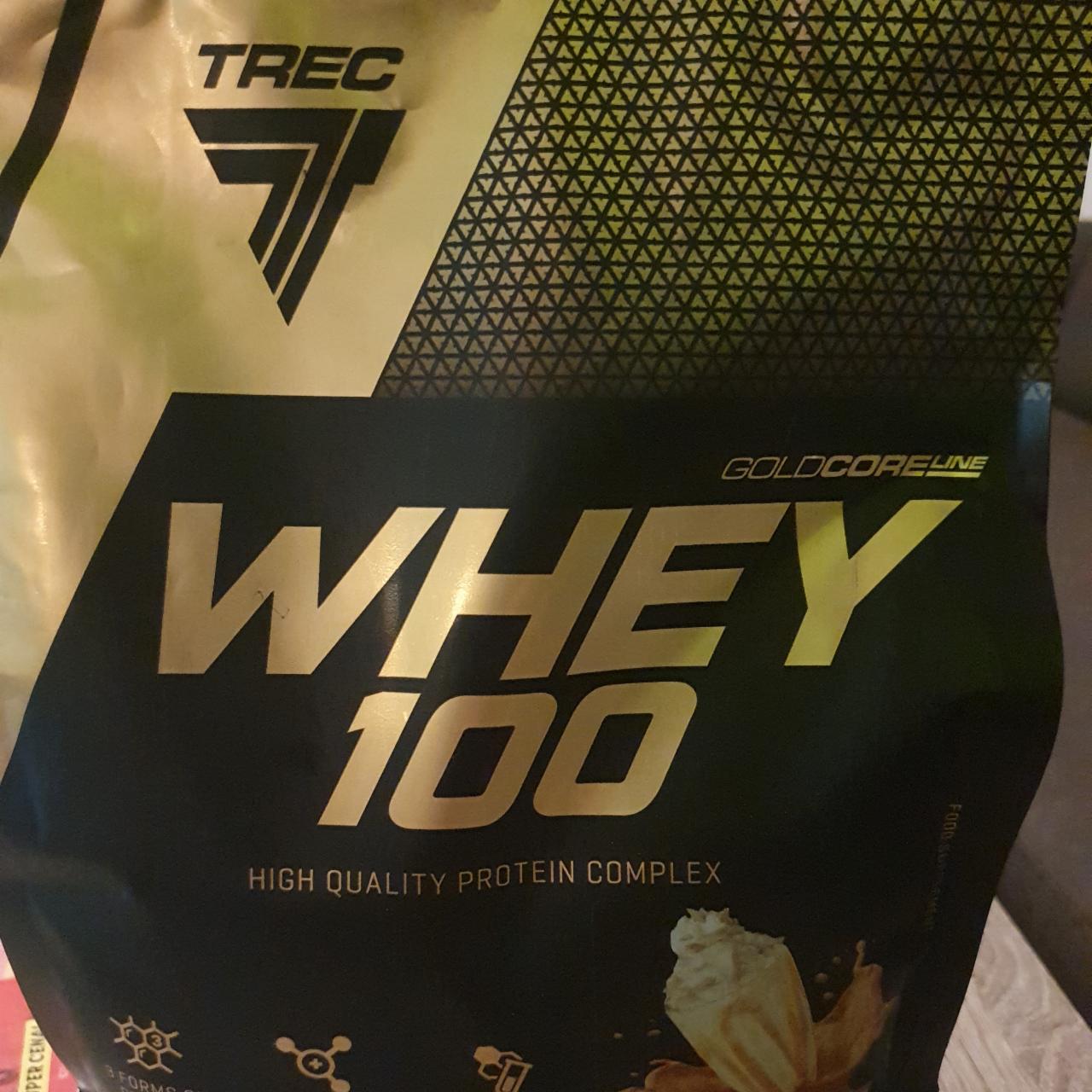 Zdjęcia - GoldCore Whey 100 Peanut Butter Trec