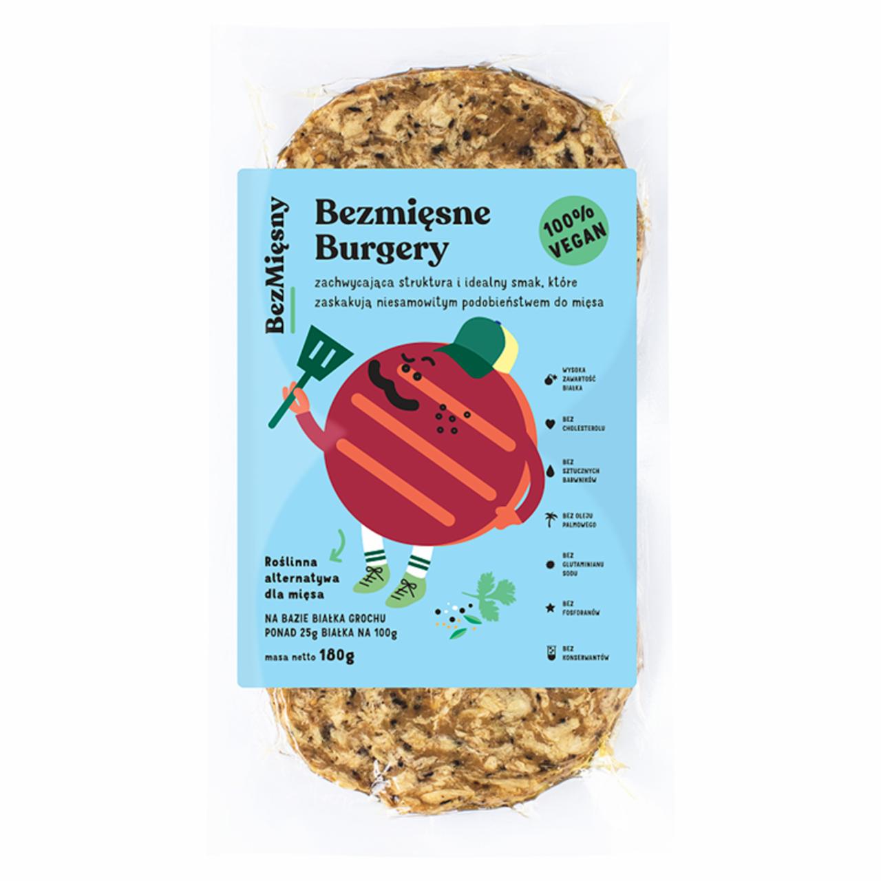 Zdjęcia - BezMięsny Bezmięsne burgery 180 g