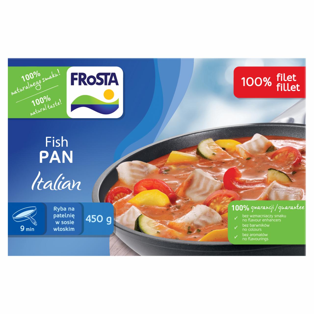 Zdjęcia - FRoSTA Ryba na patelnię w sosie włoskim 450 g