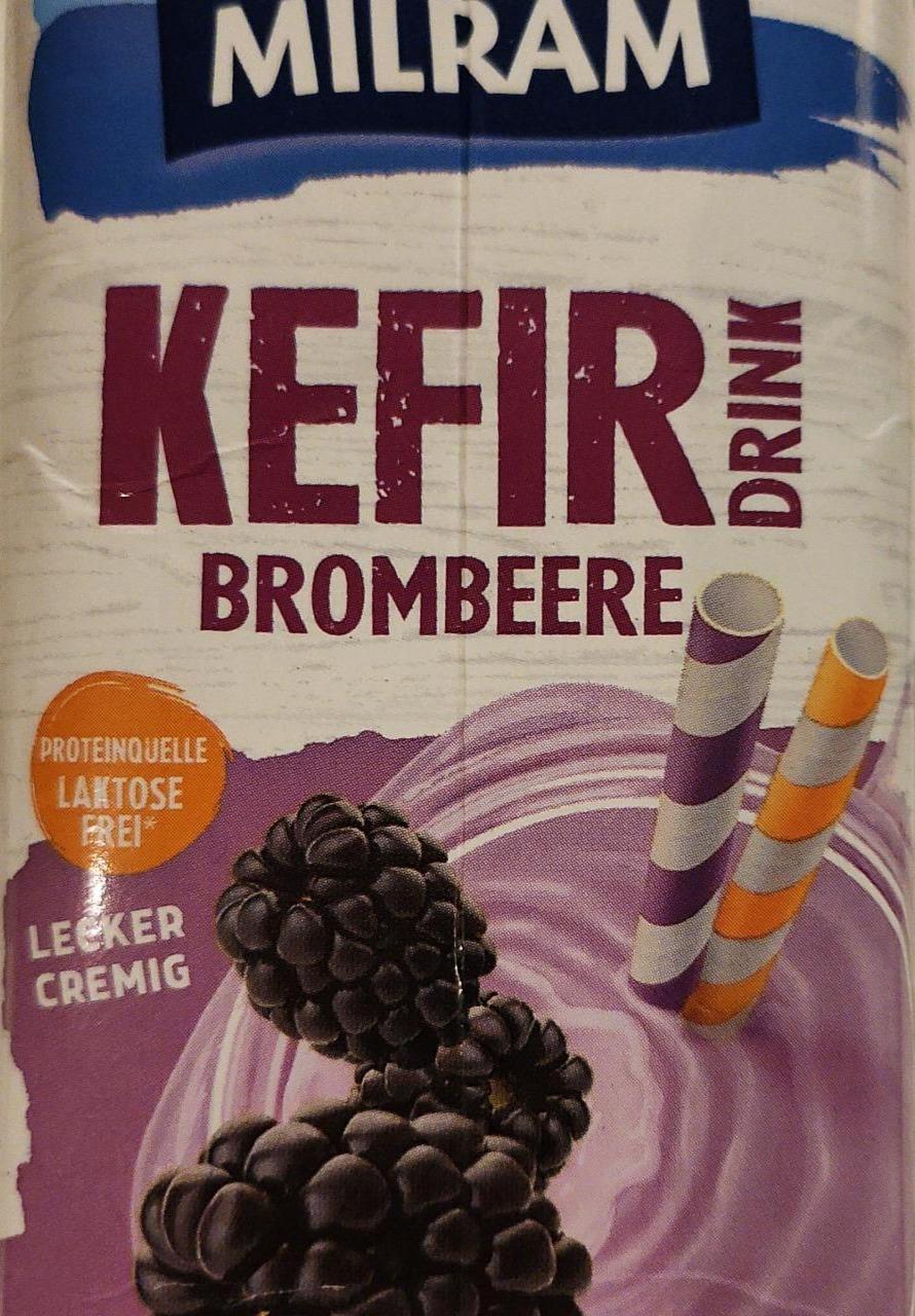 Zdjęcia - Kefir Brombeere Milram