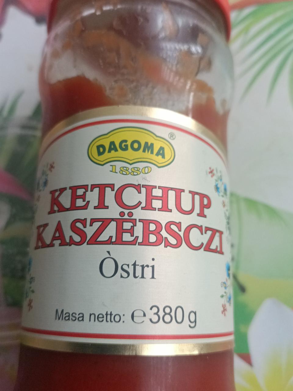 Zdjęcia - Dagoma Ketchup ostry 380 g