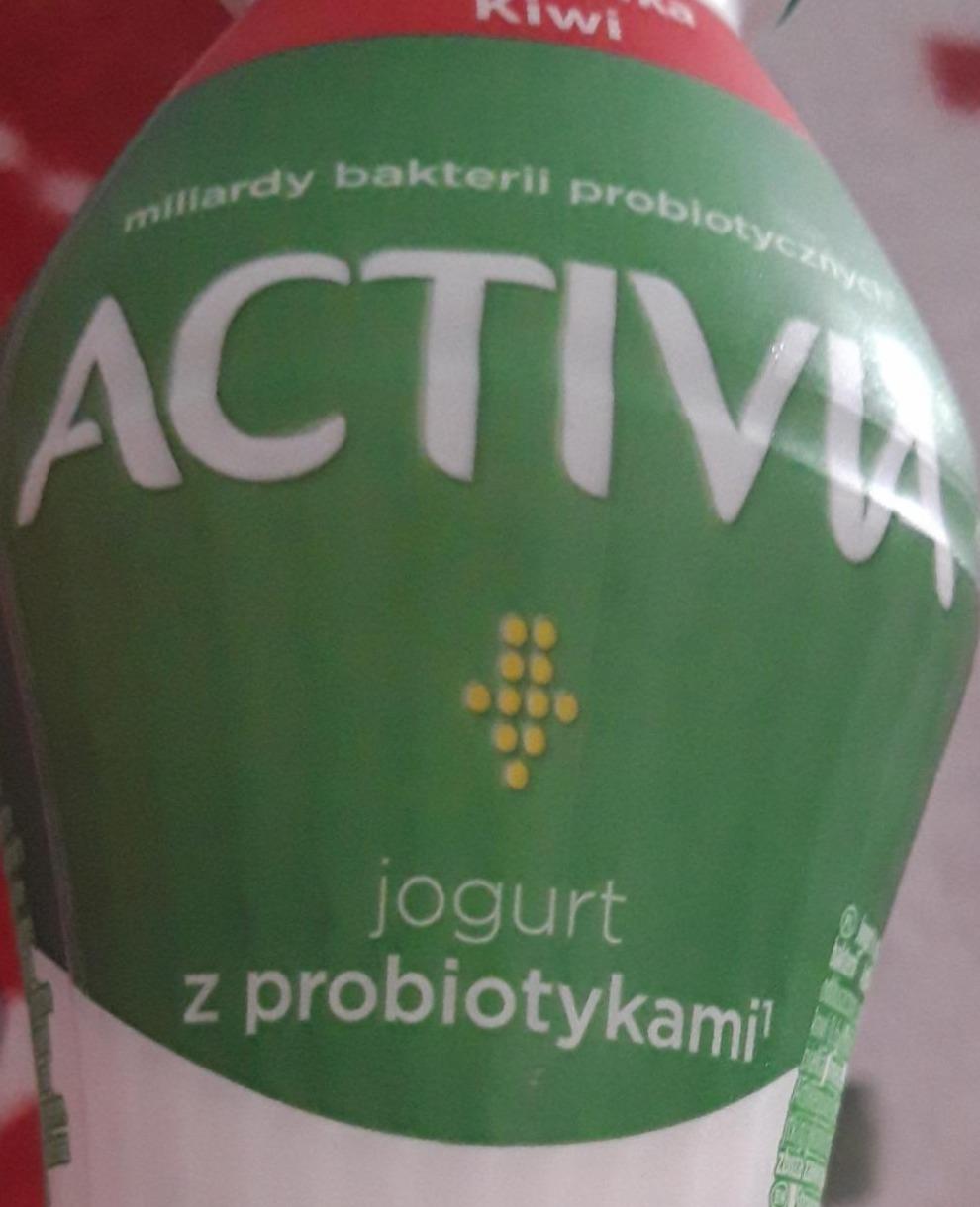 Zdjęcia - Jogurt truskawka kiwi Activia