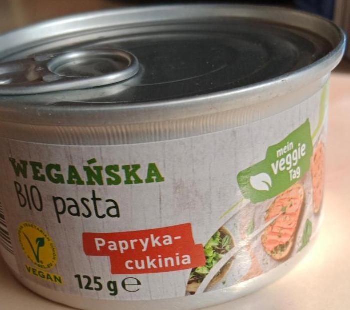 Zdjęcia - vegańska BIO pasta papryka cukinia