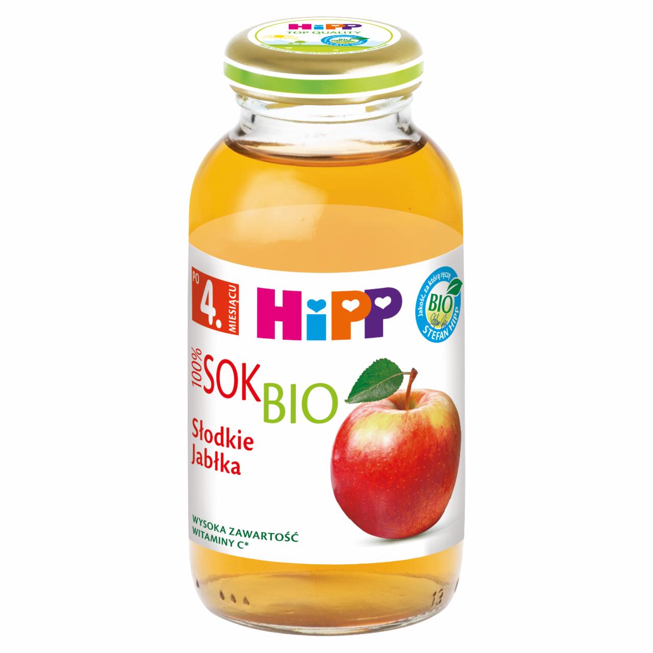 Zdjęcia - HiPP BIO Sok 100% słodkie jabłka po 4. miesiącu 0,2 l