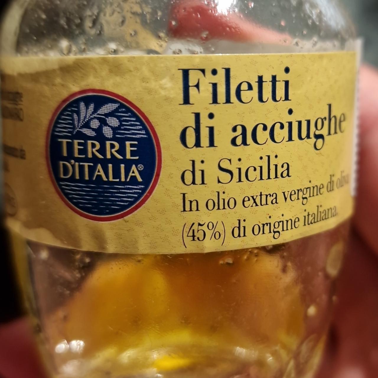 Zdjęcia - Filetti di acciughe Terra D'Italia