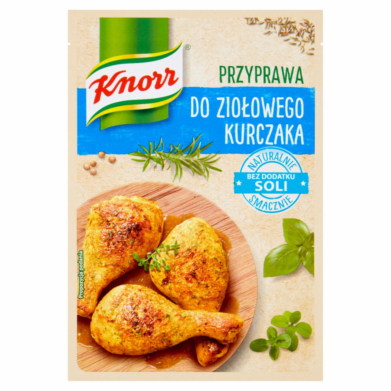 Zdjęcia - Knorr Przyprawa do ziołowego kurczaka 18 g