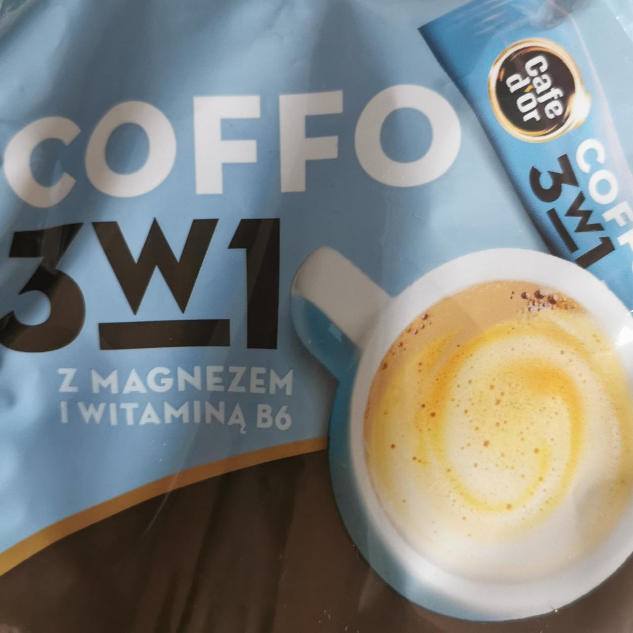 Zdjęcia - Coffo 3w1 z magnezem i witaminą B6 Cafe D'Or