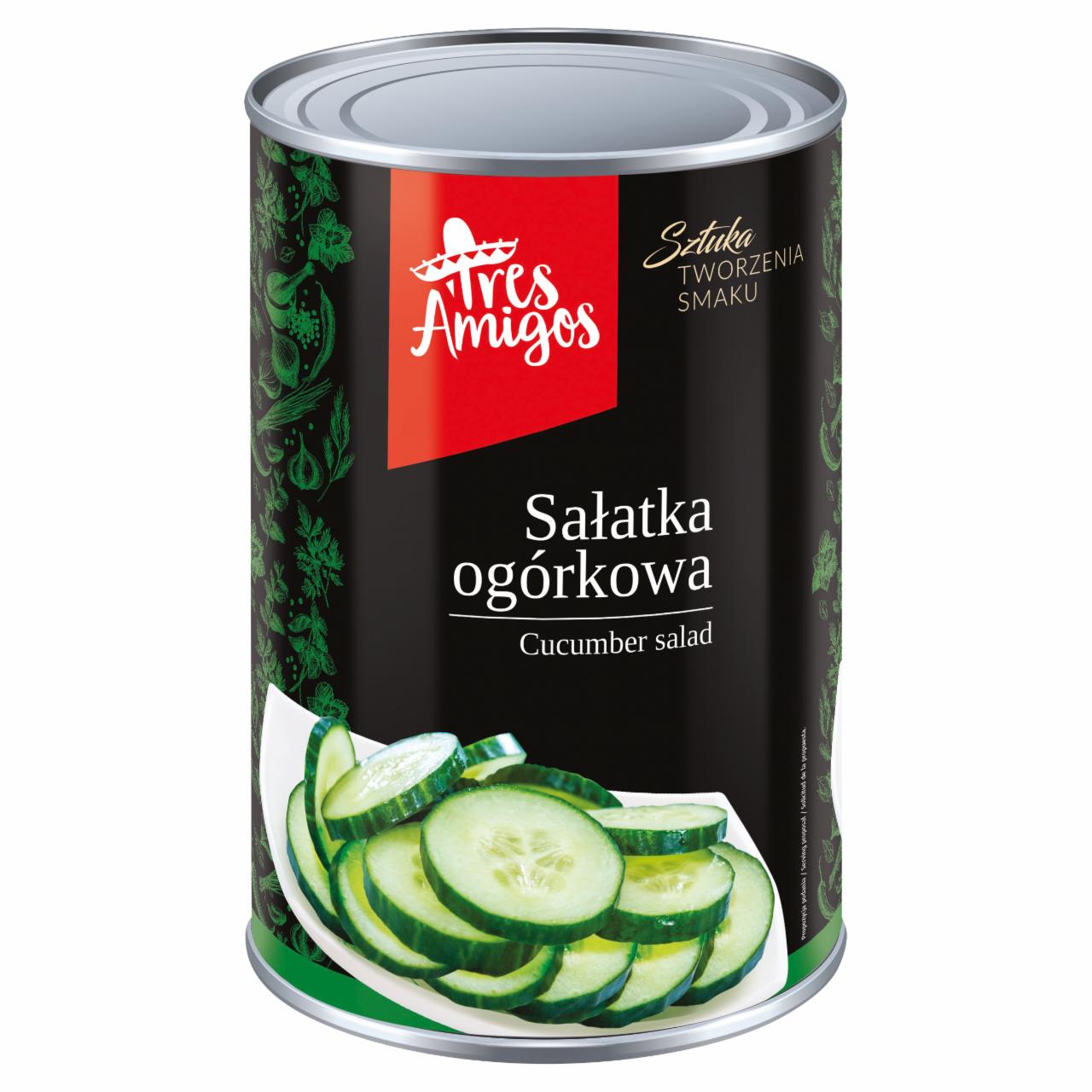 Zdjęcia - Tres Amigos Sałatka ogórkowa 4,25 kg