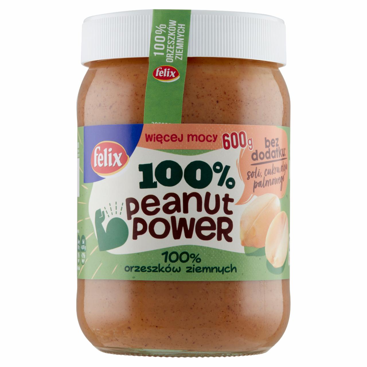 Zdjęcia - Felix Peanut Power 100% Pasta orzechowa 600 g