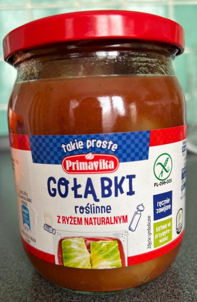 Zdjęcia - Gołąbki roślinne z ryżem naturalnym Primavika