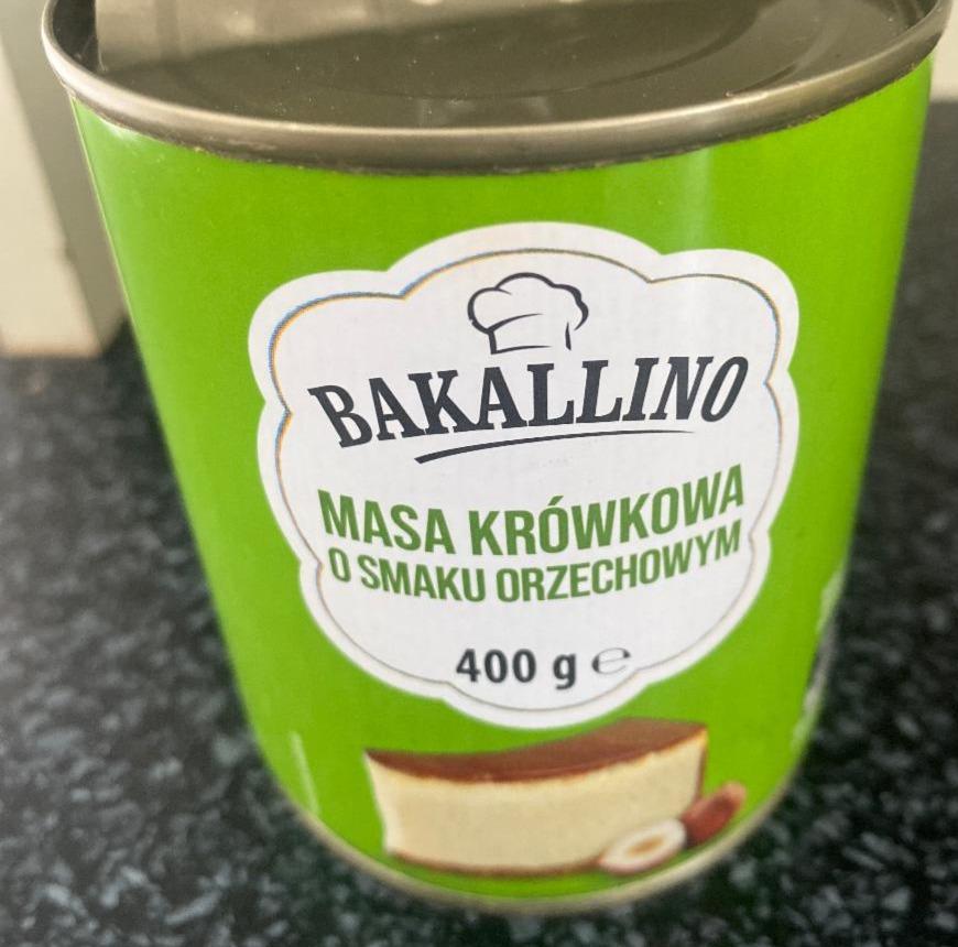 Zdjęcia - Masa Krówkowa o smaku orzechowym Bakallino