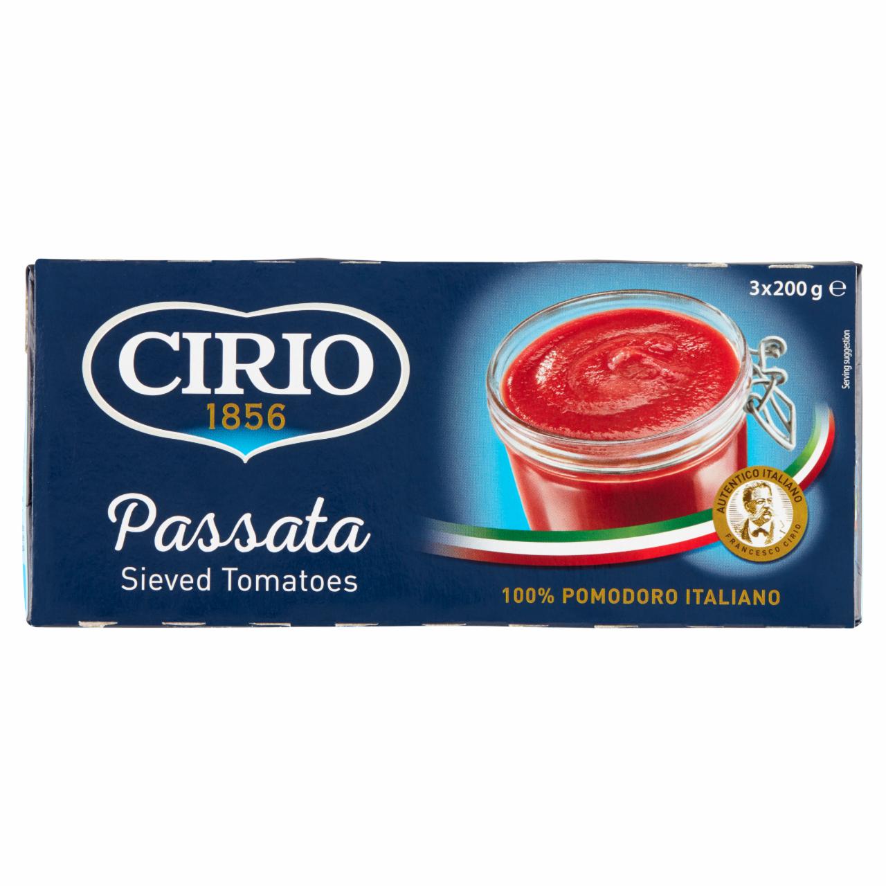 Zdjęcia - Cirio Przecier pomidorowy 600 g (3 x 200 g)