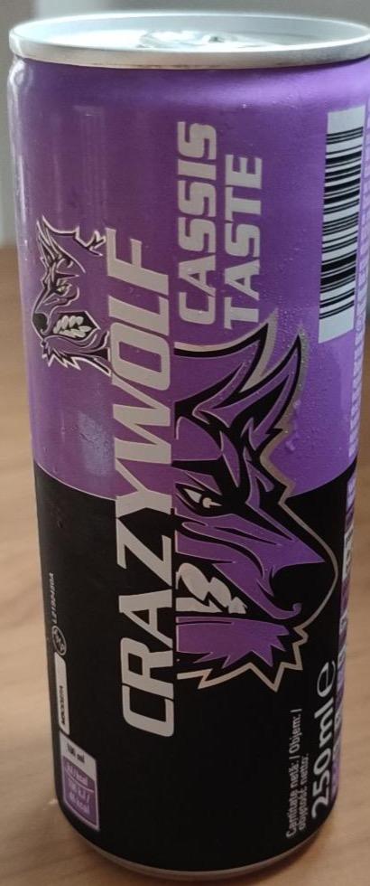 Zdjęcia - Energy Drink Cassis Taste Crazy Wolf