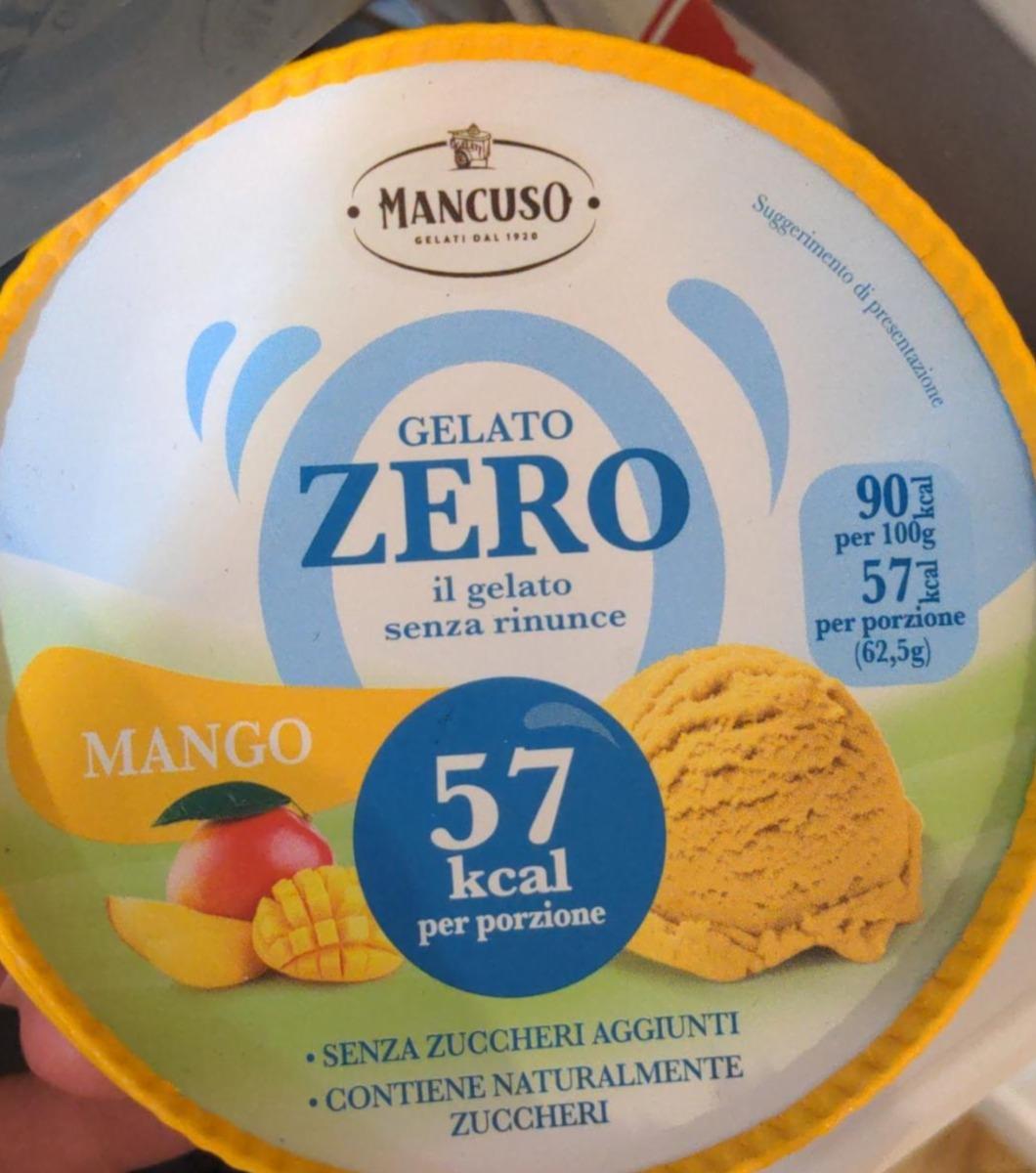 Zdjęcia - Gelato zero sorbet mango MANCUSO