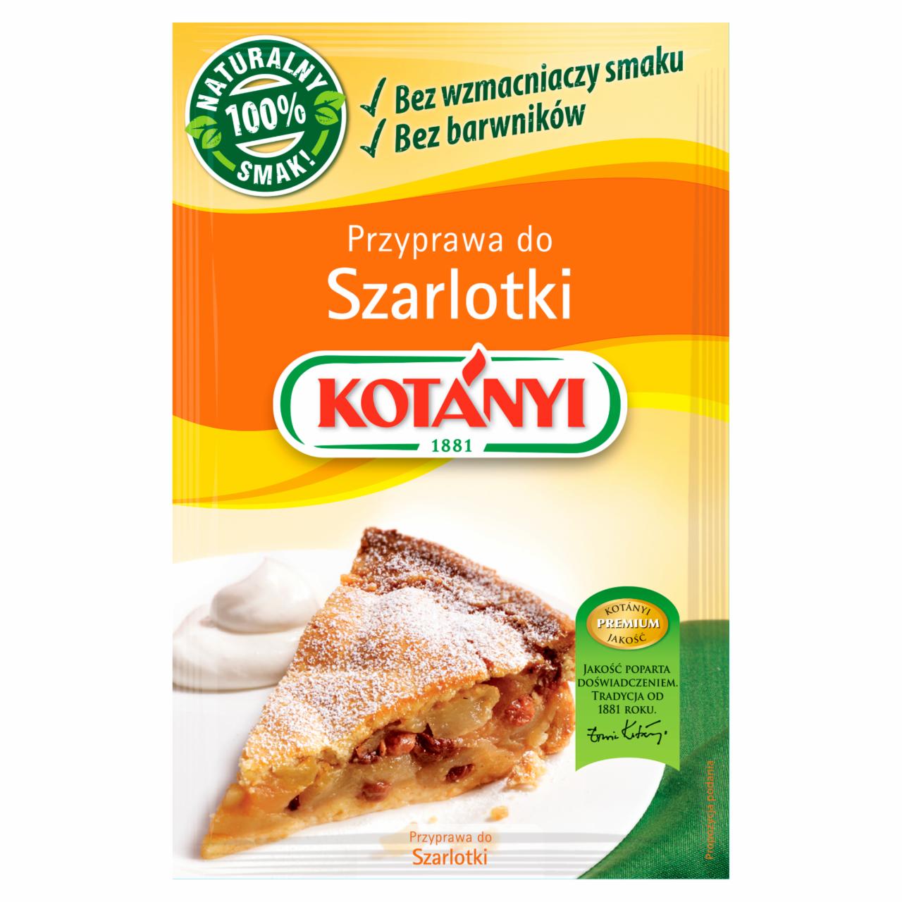 Zdjęcia - Kotányi Przyprawa do szarlotki 26 g