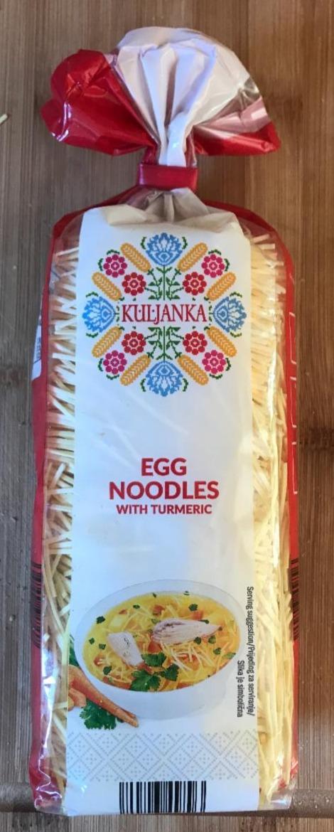 Zdjęcia - Egg Noodles with Turmeric Kuljanka