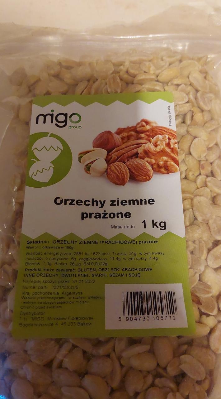 Zdjęcia - Orzechy ziemne prażone migo