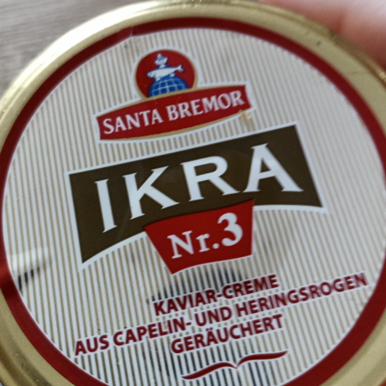 Zdjęcia - Santa Bremor Pasta z kawiorem i wędzonym łososiem 180 g