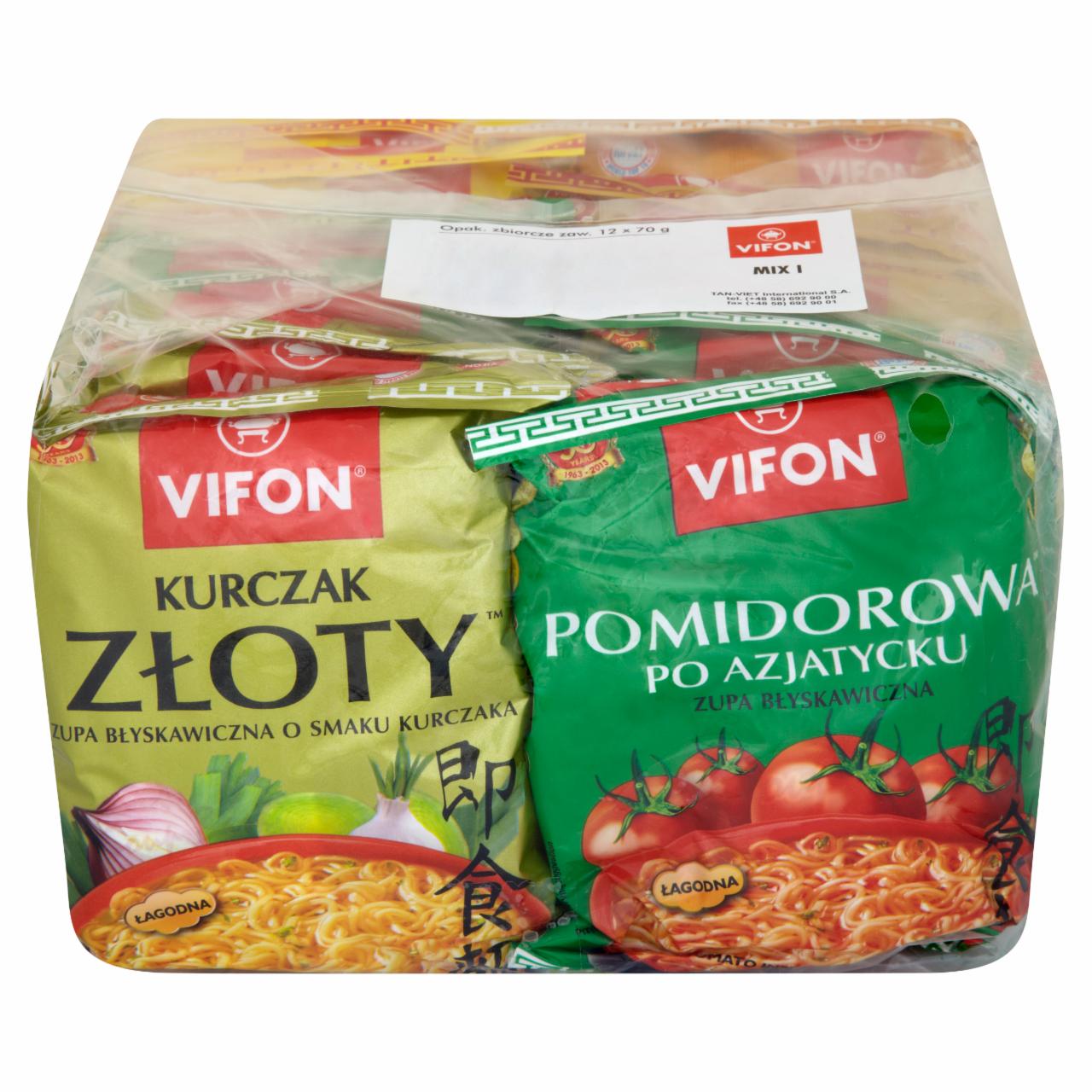 Zdjęcia - Vifon Mix smaków I Zupy błyskawiczne 12 x 70 g