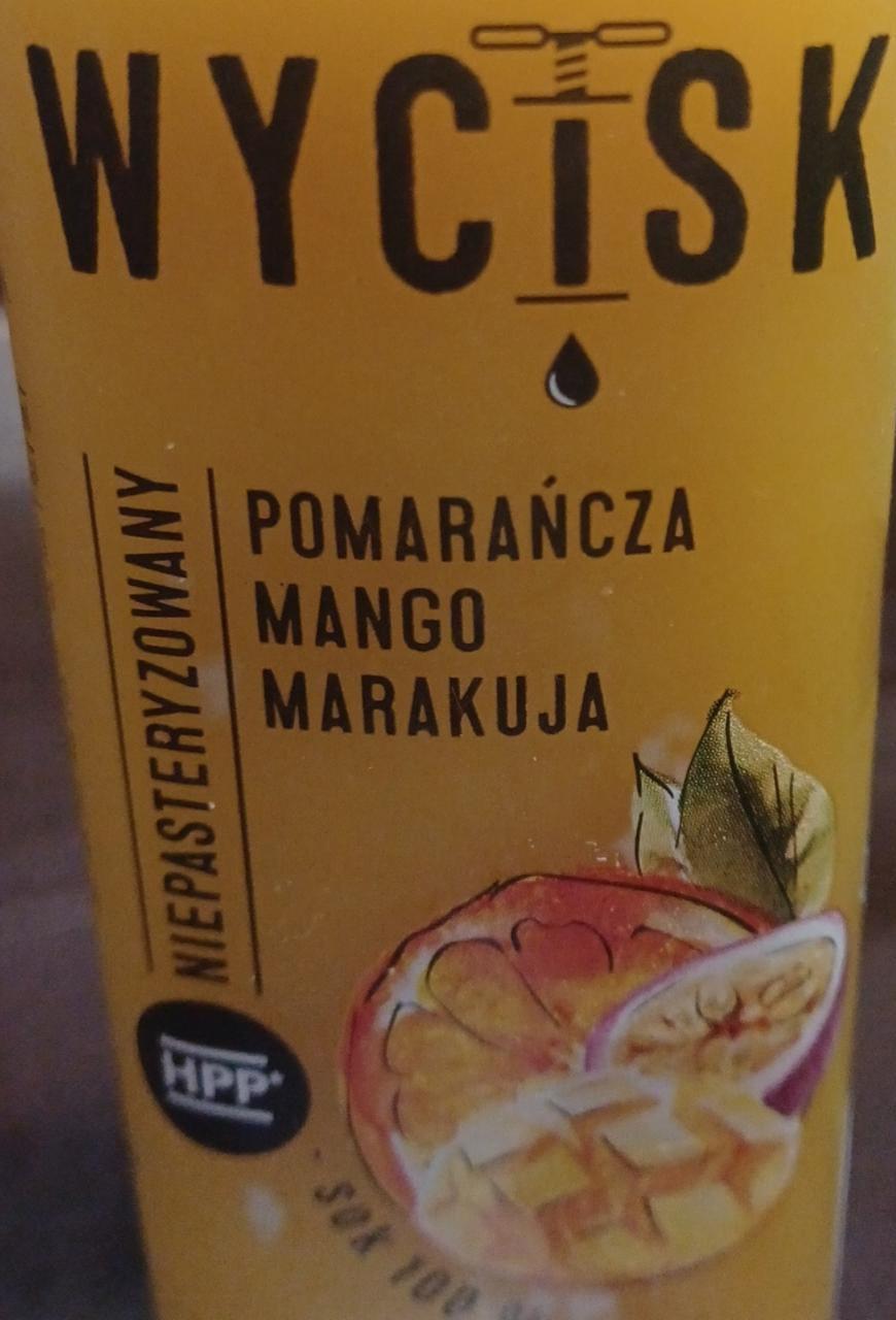 Zdjęcia - Sok pomarańcza mango marakuja Wycisk