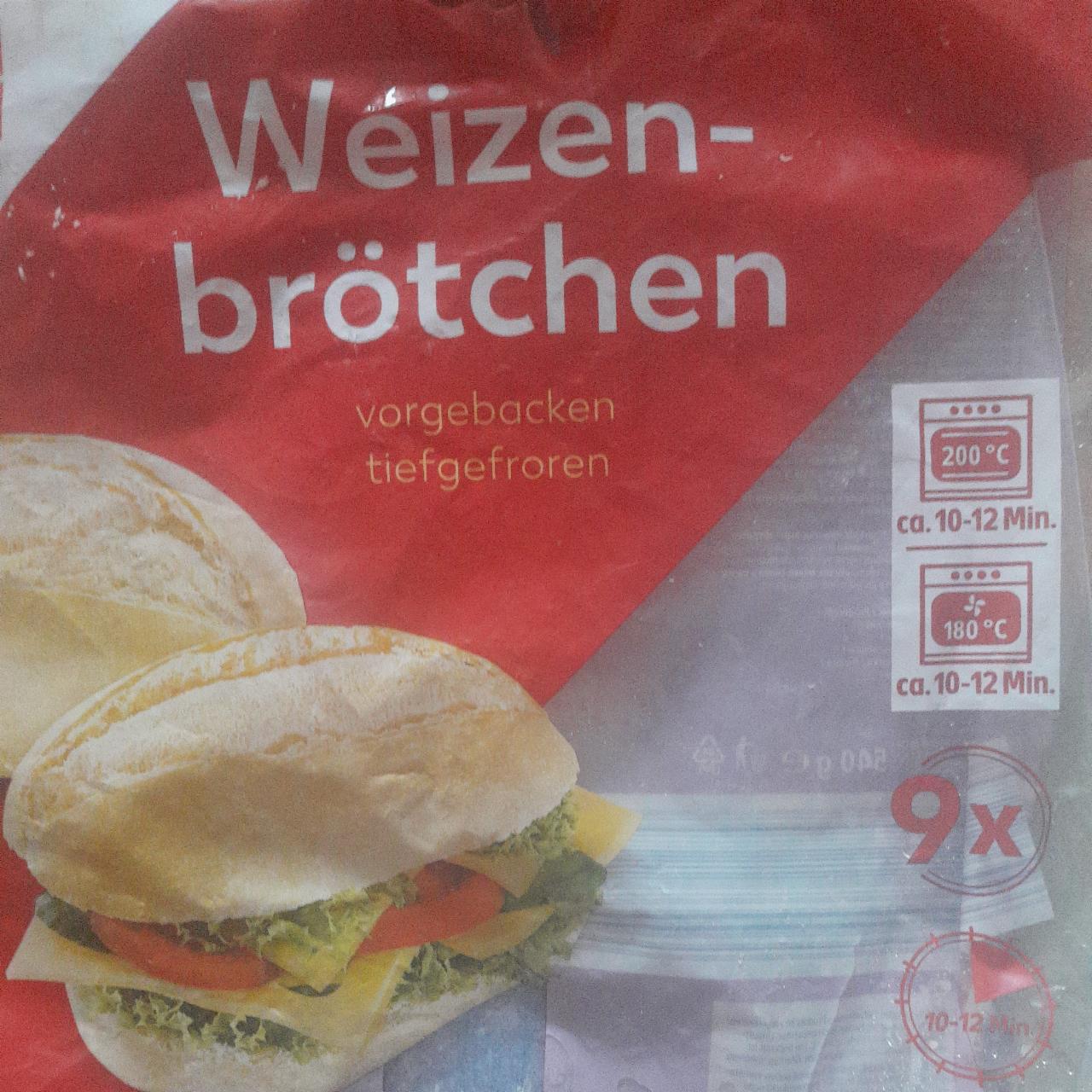 Zdjęcia - Weizen-brötchen vorgebacken tiefgefroren K-Classic