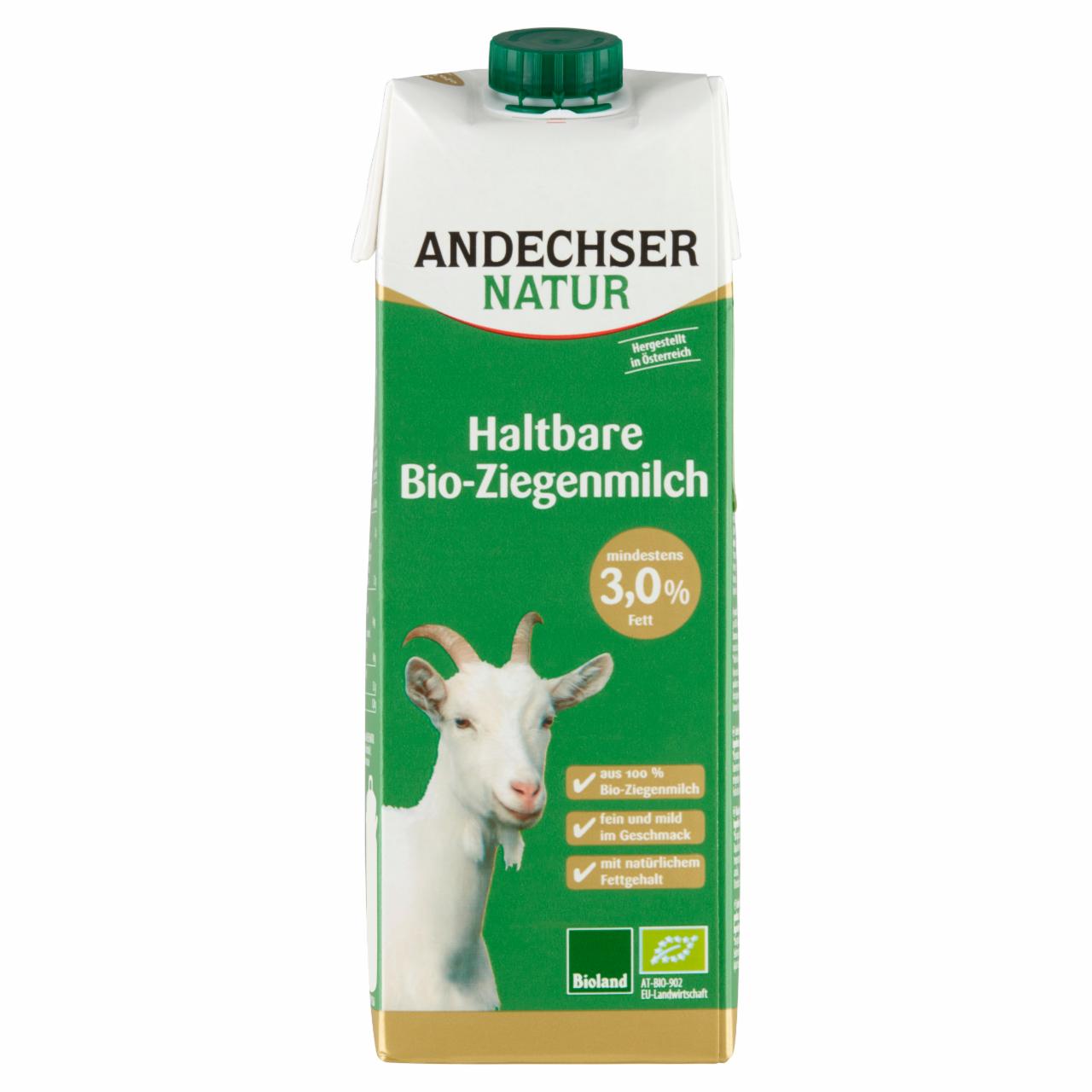 Zdjęcia - Andechser Natur Mleko kozie Bio 3,0% 1 l