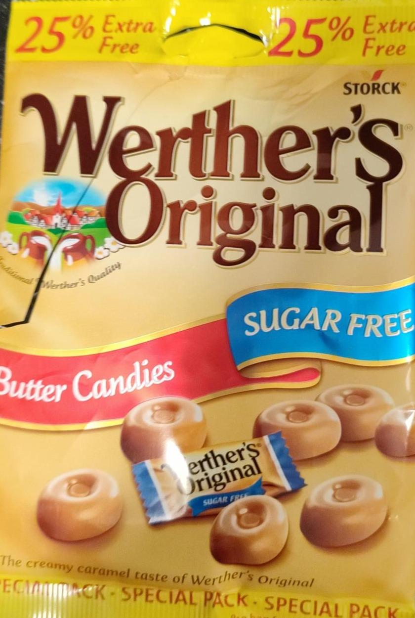 Zdjęcia - Butter candies Sugar free Werther's Original Storck