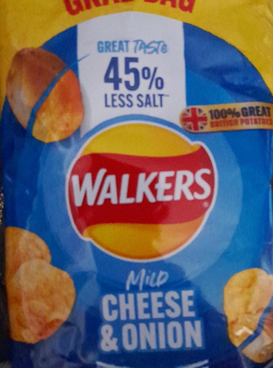 Zdjęcia - Chipsy o smaku sera i cebuli Walkers