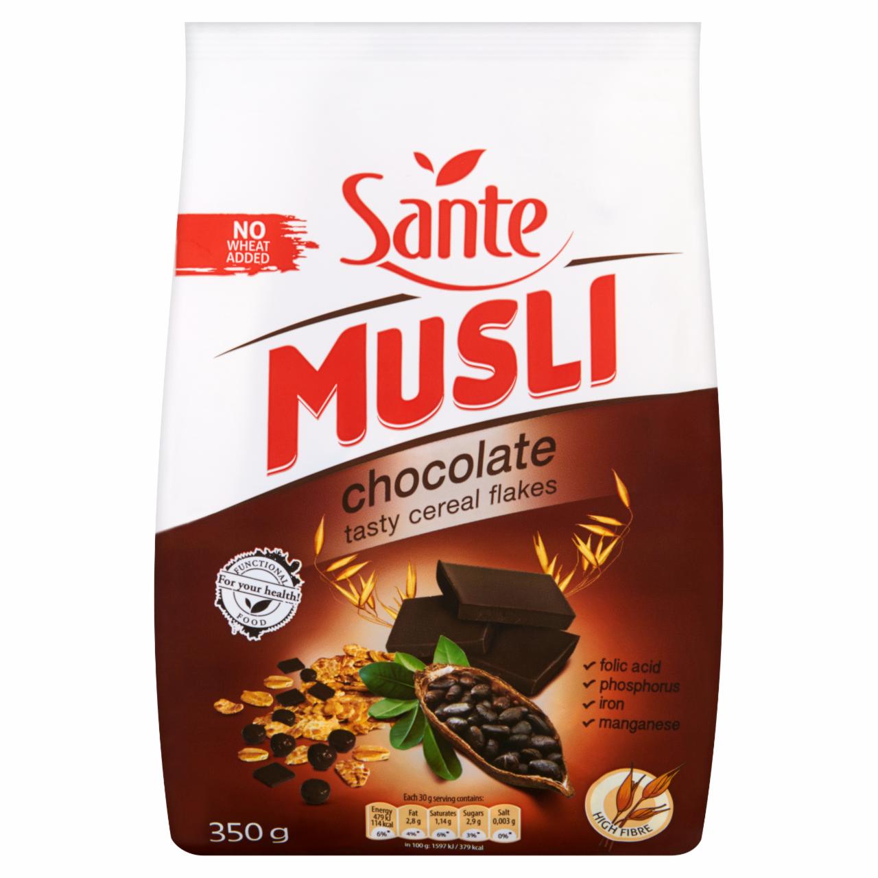 Zdjęcia - Sante Musli czekoladowe 350 g