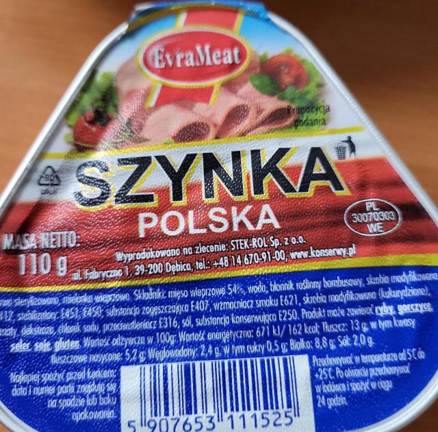 Zdjęcia - Szynka Polska EvraMeat