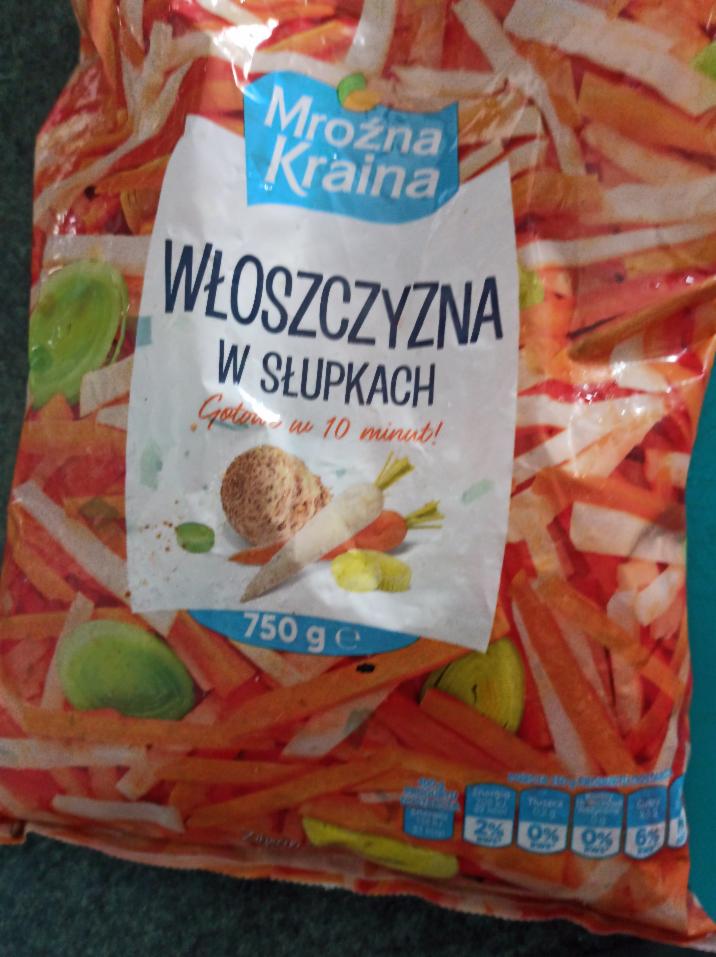 Zdjęcia - Włoszczyzna w słupkach Mrożna kraina