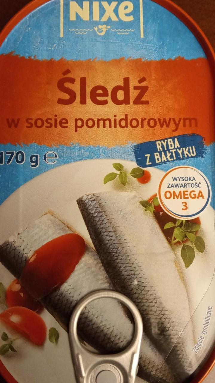 Zdjęcia - śledź w sosie pomidorowym Nixe