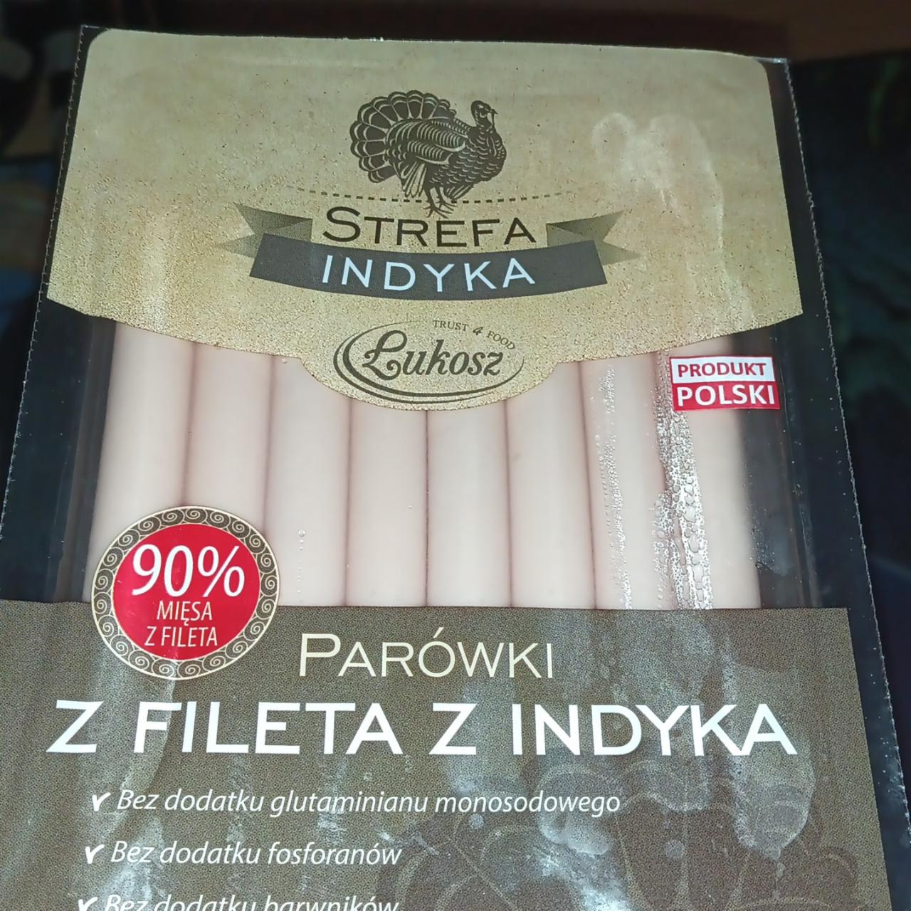 Zdjęcia - Strefa Indyka Parówki z fileta z indyka Łukosz