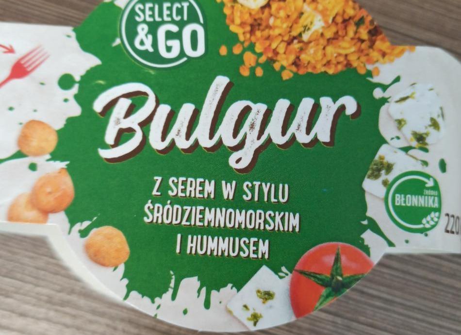 Zdjęcia - Bulgur z serem w stylu śródziemnomorskim i hummusem Select & go