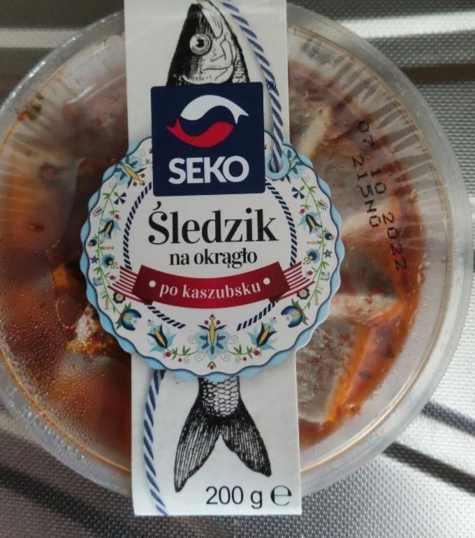 Zdjęcia - Seko Śledzik na okrągło po kaszubsku 200 g