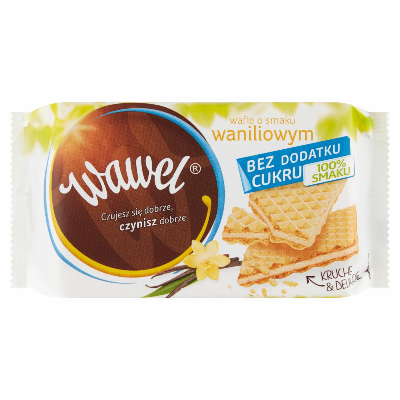 Zdjęcia - Wawel Wafle waniliowe bez dodatku cukru 110 g