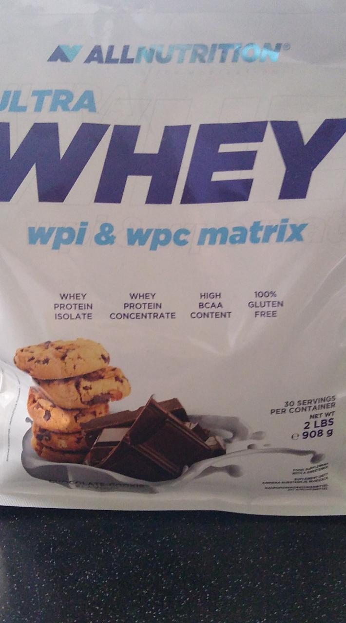 Zdjęcia - Ultra whey wpi & wpc matrix Allnutrition