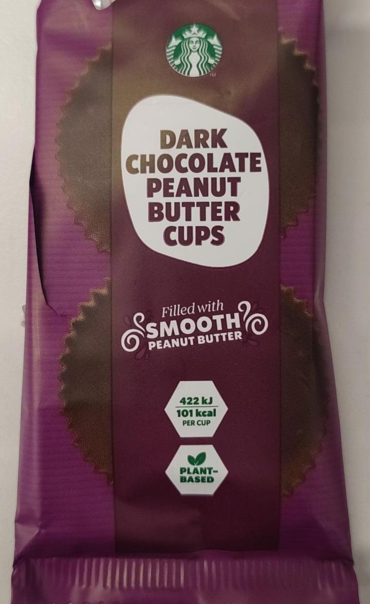 Zdjęcia - Dark chocolate peanut butter cups Starbucks