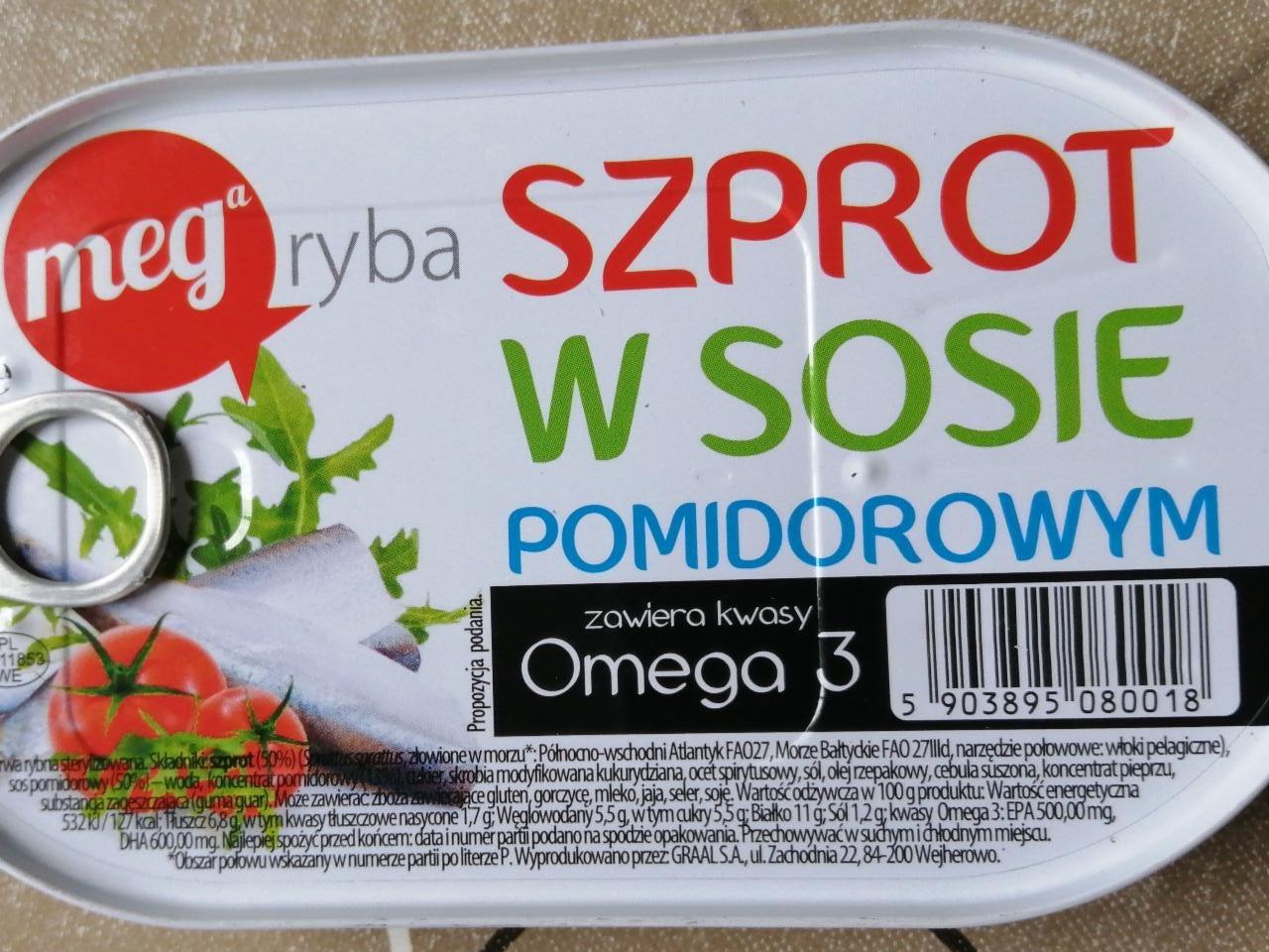 Zdjęcia - Szprot w sosie pomidorowym MegaRyba