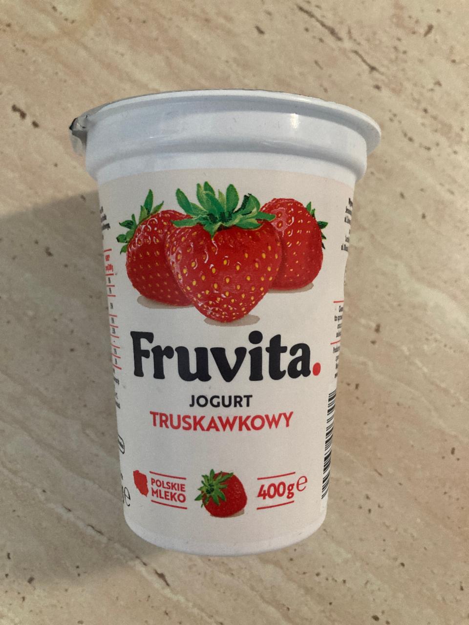 Zdjęcia - Jogurt Truskawkowy FruVita