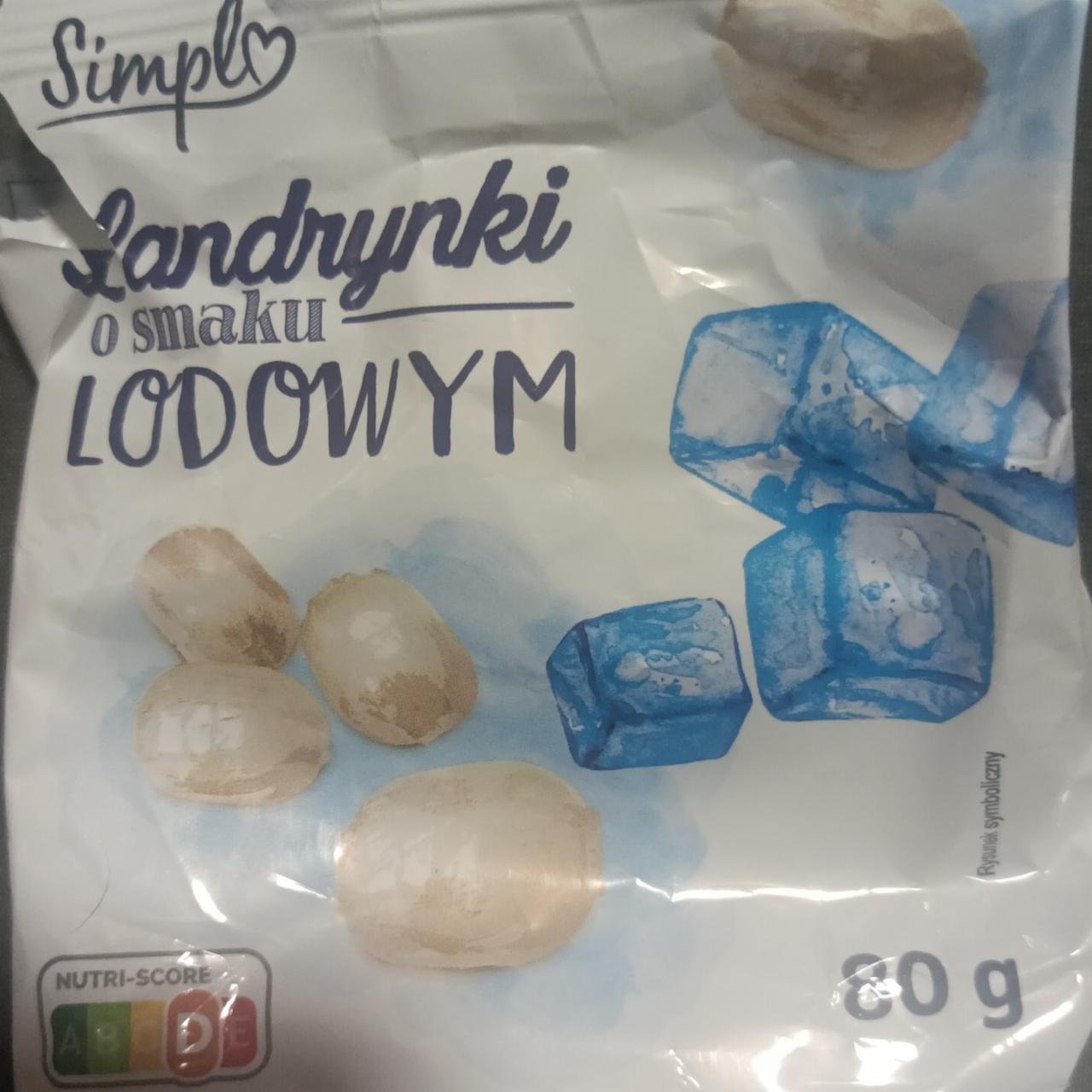 Zdjęcia - Landrynki o smaku lodowym Simple