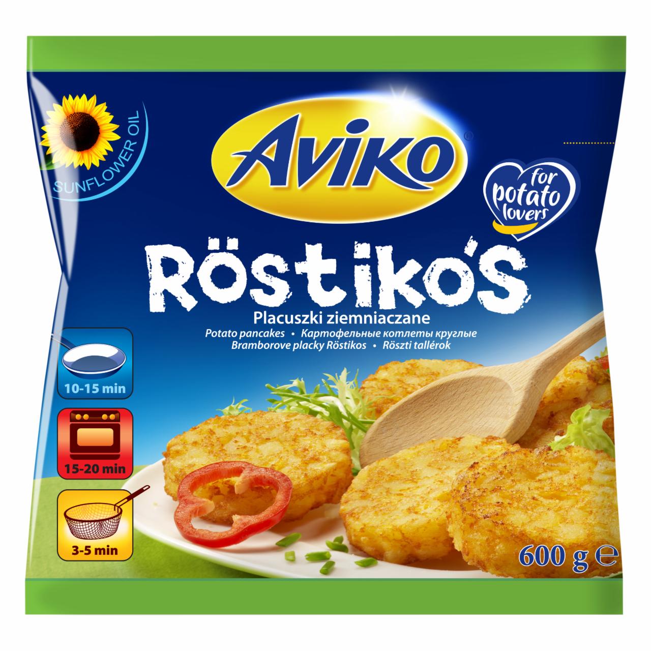 Zdjęcia - Aviko Röstiko's Placuszki ziemniaczane 600 g