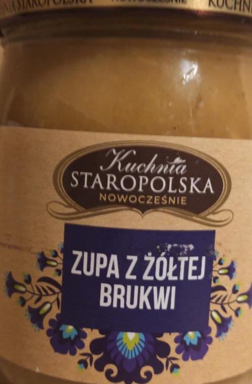 Zdjęcia - Zupa z żółtej brukwi Kuchnia Staropolska